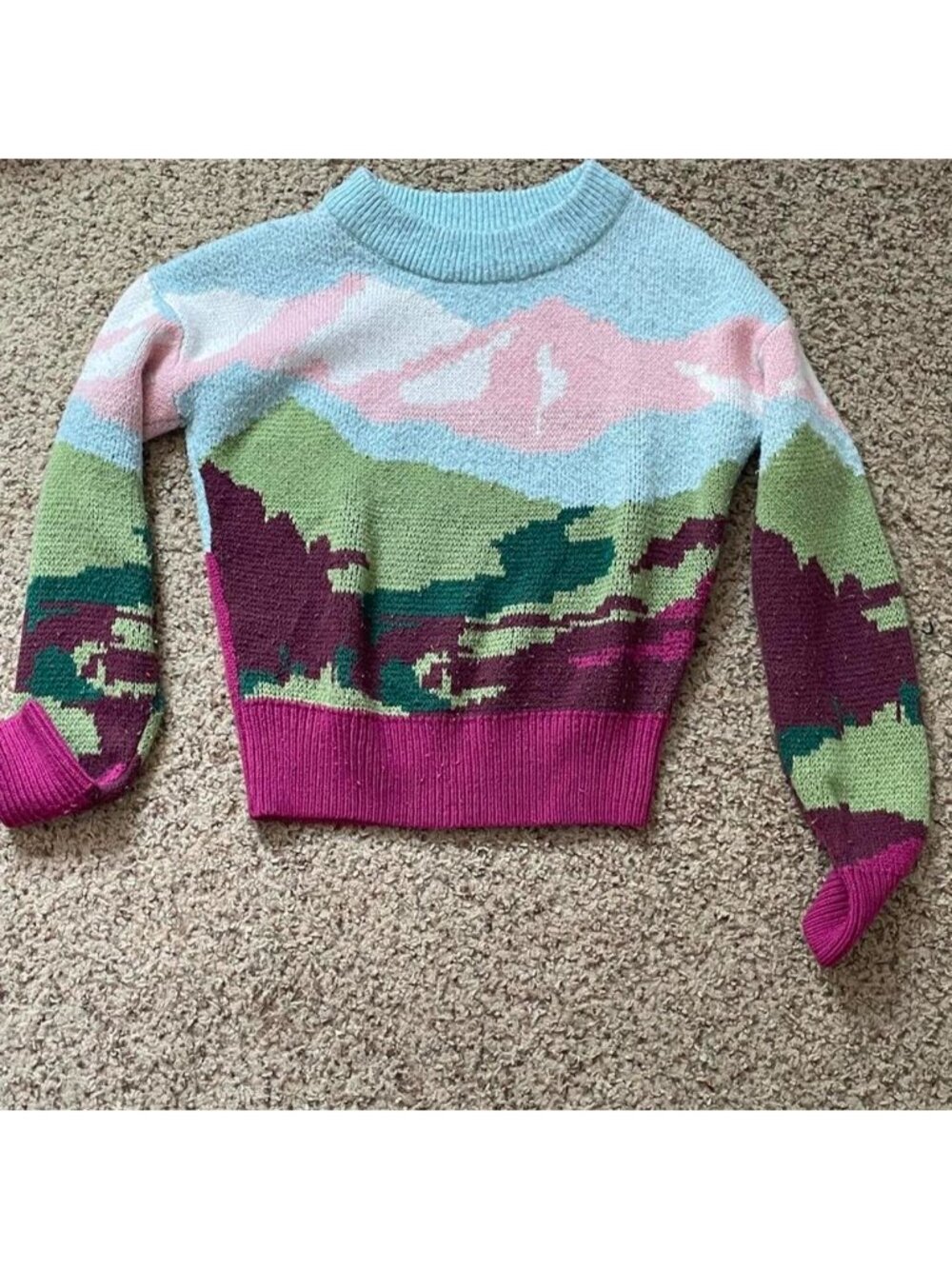 Wild fable cropped sweater size XS